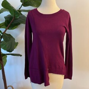 Love trend || Purple Light a weight Crew Neck Sweater
